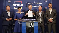 Koalice SPOLU a Piráti a starostové podepsaly memorandum o vůli vytvořit... | na serveru Lidovky.cz | aktuální zprávy