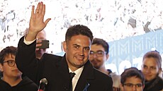 Primární volby maarské opozice vyhrál konzervativní starosta Péter Márki-Zay,...