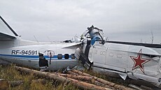 V ruském mst Menzelinsk se zítilo letadlo s více ne dvaceti lidmi na...