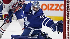 Petr Mrázek v dresu Toronto Maple Leafs. | na serveru Lidovky.cz | aktuální zprávy