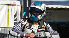 Petr Fulín na závodech v Most�