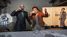 Hynek Chmela� a Jan Bárta v p�edstavení Úsp�ch