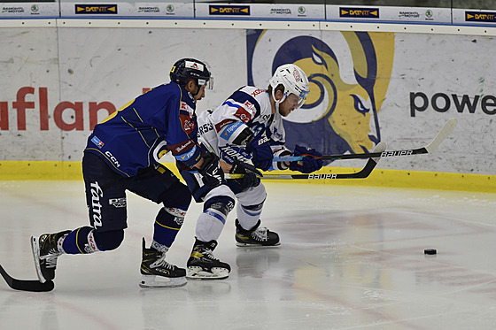 Utkání 17. kola hokejové extraligy: PSG Berani Zlín - HC Kometa Brno....