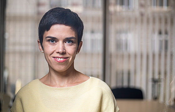 Místop�edsedkyn� Poslanecké sn�movny a poslankyn� �eské pirátské strany Olga Richterová.