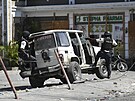 Na Haiti vypukly protesty proti nedostatku paliva a bezvládí. (18. íjna 2021) 