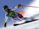 výcarka Lara Gutová-Behramiová na trati obího slalomu v Söldenu