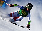 výcarka Lara Gutová-Behramiová na trati obího slalomu v Söldenu