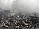 Na jihu Ruska explodovala prachárna závodu Elastik. (22. íjna 2021)