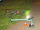 Msto stetu cyklisty a kolobke v Moravsk Ostrav. (17. jna 2021)