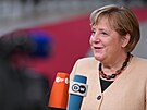 Nmecká kancléka Angela Merkelová na svém posledním summitu Evropské unie (21....