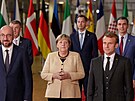 Německá kancléřka Angela Merkelová na svém posledním summitu Evropské unie....