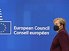 Nmecká kancléka Angela Merkelová na svém posledním summitu Evropské unie (22....