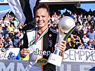 Andrea Staková získala s Juventusem ji dvakrát mistrovský titul.