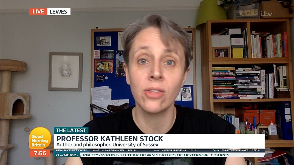 Britská profesorka filozofie Kathleen Stocková na vlastní �ádost rezignovala z...