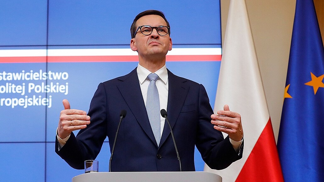 Polský premiér Mateusz Morawiecki