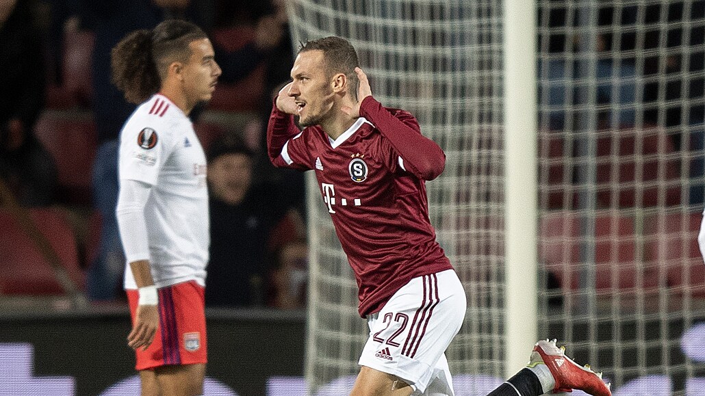ONLINE: Sparta - Lyon 2:1, po dvou gólech Haraslína hosté snižují