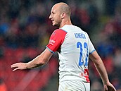 Michael Krmen��k v dresu Slavie