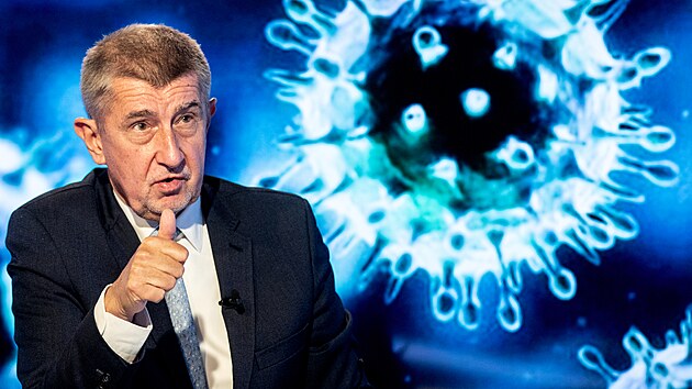 Hostem po�adu Rozst�el byl premi�r a ��f hnut� ANO Andrej Babi�. (20. ��jna 2021)