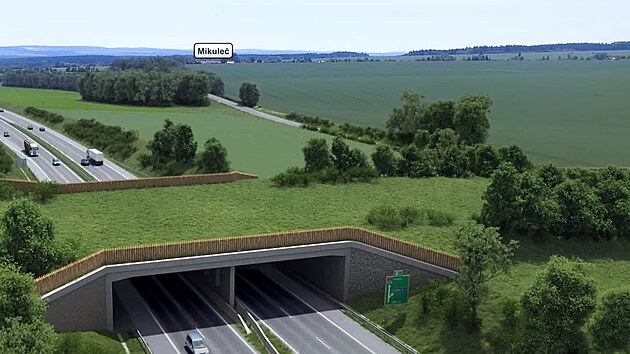 Největší most pro zvěř známý také jako ekodukt bude na dálnici u Mikulče.