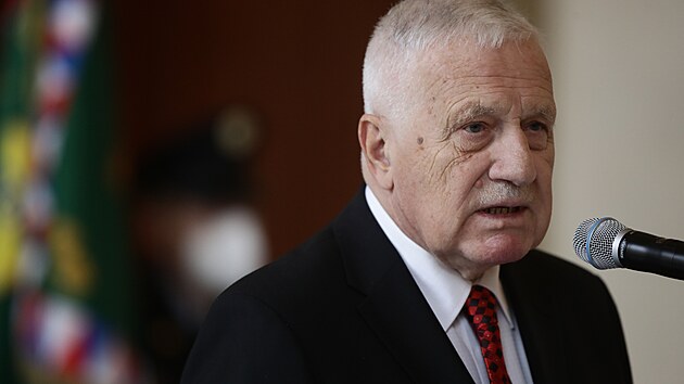 Bývalý prezident Václav Klaus (28. říjen 2021)