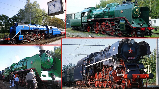 Nejrychlejší lokomotivy ČSD 498.0, 387.0, 486.0, 498.1