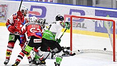 Utkání 17. kola hokejové extraligy: HC Dynamo Pardubice - BK Mladá Boleslav....