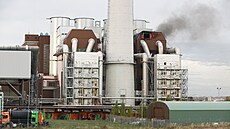 Po�ár spalovny v pra�ských Male�icích (20. �íjna 2021)