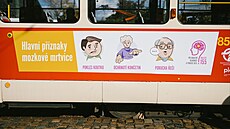 Na tramvaji byly ke spatření také nejčastější příznaky, které toto onemocnění... | na serveru Lidovky.cz | aktuální zprávy