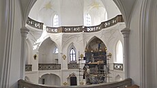 Nejvíc práce při obnově poutního kostela sv. Jana Nepomuckého na žďárské Zelené...
