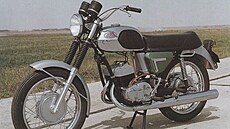 Poslední ance na moderní motocykl - prototyp dvoudobé Jawy typ 627 z roku 1968