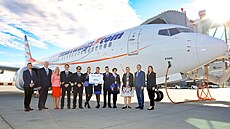 Slavnostní obnovení letecké linky Smartwings do Dubaje