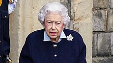 Královna Alžběta II. (Windsor, 6. října 2021)