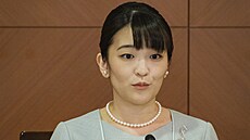 Bývalá japonská princezna Mako (Tokio, 26. října 2021)