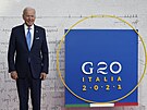 Americký prezident Joe Biden dorazil do íma, aby se zúastnil summitu G20....