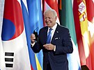Americký prezident Joe Biden dorazil do íma, aby se zúastnil summitu G20....