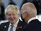 Premiér Spojeného království Boris Johnson hovoil na summitu G20 i s americkým...