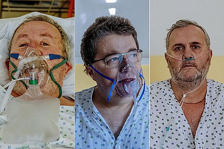 Neokovaní pacienti, kteí skonili na covidáriu VFN v Praze