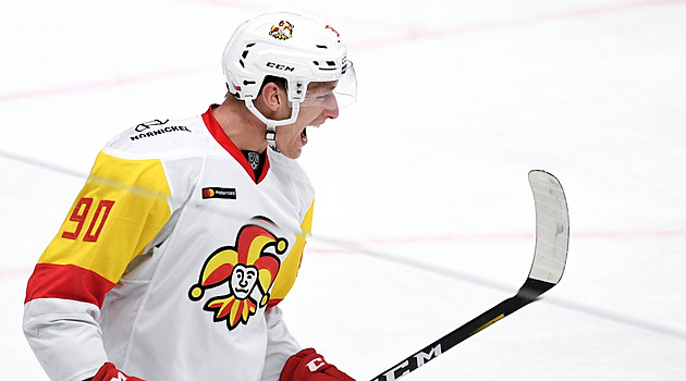 Sklenička pomohl Jokeritu v KHL k další výhře, finský tým stíhá Petrohrad