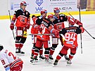 Utkání 22. kola hokejové extraligy: Mountfield Hradec Králové - HC Olomouc....