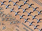 Hbitov letadel v Arizon