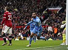 Bernardo Silva z Manchesteru City po vstelení druhého gólu svého týmu v zápase...