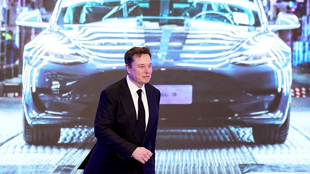 Zakladatel a šéf Tesly Elon Musk.