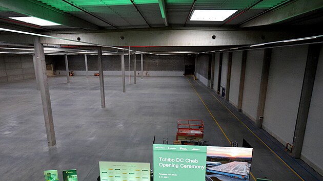 Otevření rozšířeného distribučního centra Tchibo v Panattoni Parku Cheb. (3. listopadu 2021)