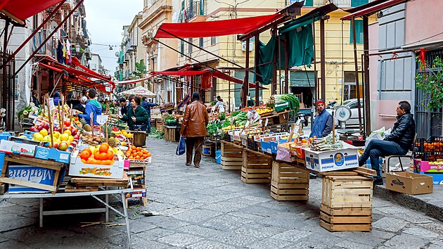 Regionální produkty: Na trzích v Palermu si nikdo nedovolí prodávat něco, co nepochází z ostrova.