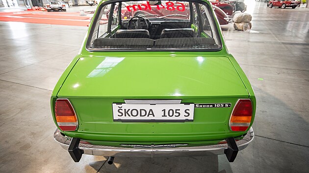 Škoda 105 S s nájezdem 684 km