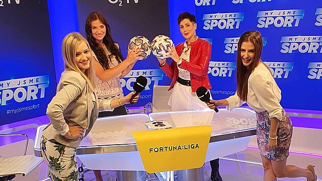 Fotbalov reportrky O2 TV Sport.