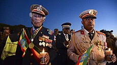 Addis Abeba. Etiopie si pipomíná vojáky padlé v boji s povstalci z TPLF (3....