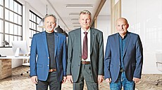 Semix Pluso - majitelé vlevo Michal Cizmar, uprostred Kamil Lisal_vpravo Pavel...