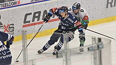 Hokejová extraliga, 22. kolo, Vítkovice - Mladá Boleslav. Patrik Koch z...