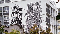 V Holeovicích vznikl nový murál, který vytvoila v rámci své umlecké...